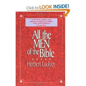    All the Men of the Bible [Paperback] Herbert Lockyer Books