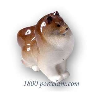  Lomonosov Porcelain Figurine Spitz Small 