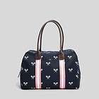 Tommy Hilfiger Womens PRINTED CANVAS TRAVEL TOTE