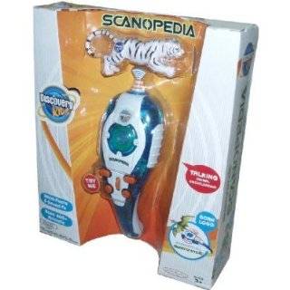   Kids Talking Scanopedia Animal Scanner Interactive Map & Bengal Tiger