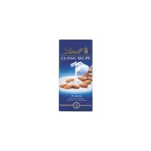 Lindt Classic Recipe Milk W/ Almond (Economy Case Pack) 4.4 Oz (Pack 
