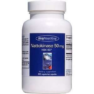  Allergy Research Group   Nattokinase 50mg 300c Health 