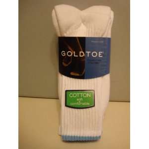  Mens Gold Toe Cushioned Crew Socks 3 pack Everything 