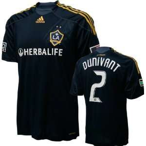 Todd Dunivant Game Used Jersey Los Angeles Galaxy #2 Short Sleeve 
