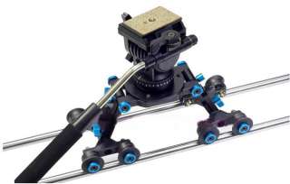 Slider Dolly Track Camera Video Stabilization System +Fluid Head 5D2 