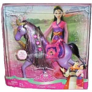  Disney Sparkling Princess Mulan Horse Toys & Games