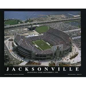 NFL Jacksonville Jaguars Alltel Stadium Aerial Picture  