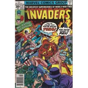   Invaders No.21 (THE BATTLE OF BERLIN) ROY THOMAS  Books