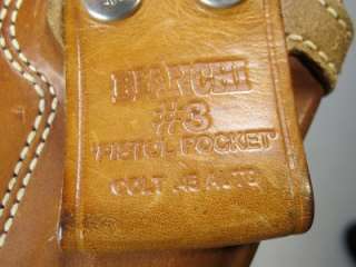 BIANCHI Pistol Pocket IWB Gun Holster COLT 1911 45 Government 5 
