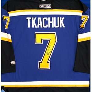  Keith Tkachuk Memorabilia Signed Replica Hockey Jersey 