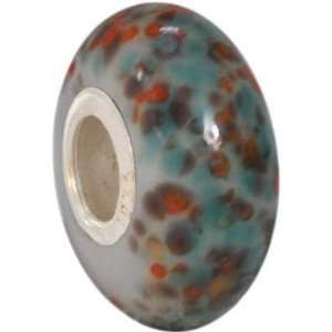  Fenton Art Glass Cherokee Bead Charm Jewelry