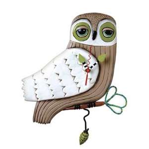  Snow Owl Clock Michelle Allen Designs