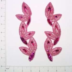    Foliage Beaded Sequin Applique Pack of 2 Arts, Crafts & Sewing