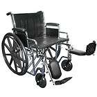 Bariatric Wheelchair Elevating Legrests 22x18 400 lb