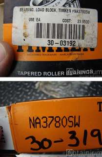 Timken NA3780 SW Tapered Roller Bearing NEW  