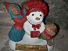 Tom Clark & Tim Wolfe Cairn Christmas 1999 #38 Lady Gnome & Bunny w 