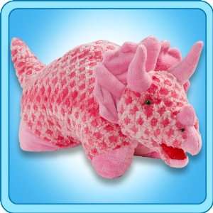    Pillow Pets Large 18 Pink Triceratops Dinosaur Toys & Games