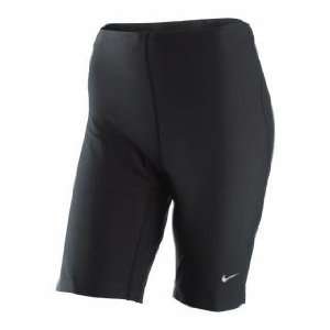 Nike Mens Tight Shorts   Black/ Black/ Matte Silver M  