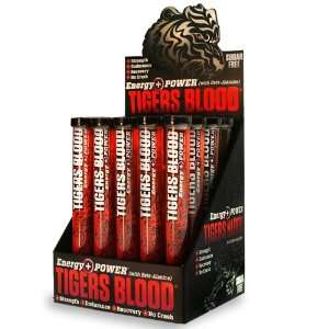  Tigers Blood Energy + Power, Sugar Free, 20 Count Health 