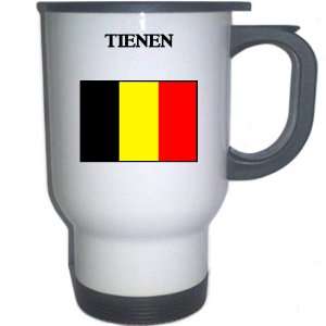  Belgium   TIENEN White Stainless Steel Mug Everything 