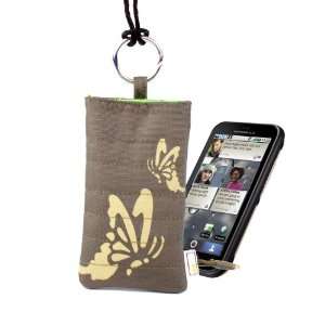  Splash And Scratch Resistant Olive Butterfly Mobile 
