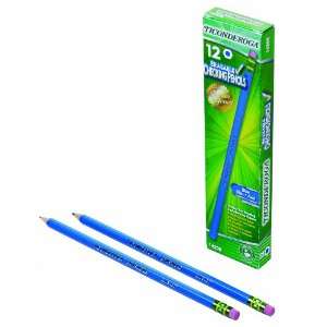 Ticonderoga Erasable Checking Pencils, Eraser Tipped, Pre 