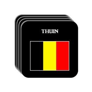  Belgium   THUIN Set of 4 Mini Mousepad Coasters 
