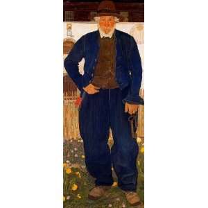 Hand Made Oil Reproduction   Ernest Bieler   32 x 82 inches   The Keys 