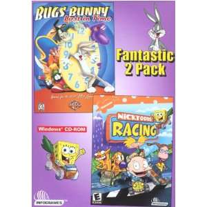   Bunny Lost in Time/Nicktoons Racing Fantastic 2 Pack Toys & Games