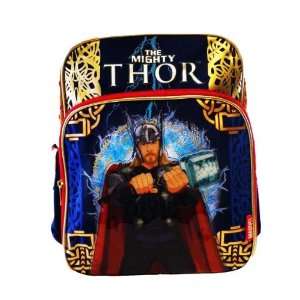 The Mighty Thor Backpack   kid size 12in Thor School Backpack Thunder