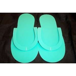  ~ Pedicure Foam Slippers / Thongs 192 Pairs Beauty