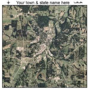   Aerial Photography Map of Cassville, Missouri 2010 MO 