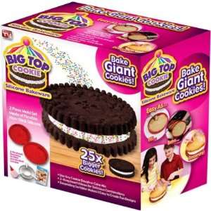  Big Top Cookie Silicone Bakeware As Seen On TV Case Pack 4 