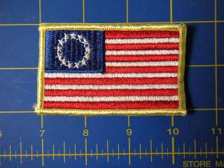 Bicentennial 13 Star Flag patch   3x2  
