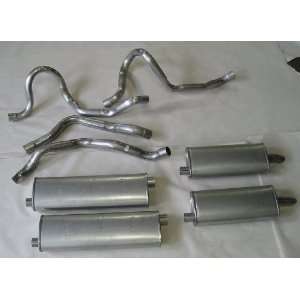Dual Exhaust System   aluminized with mufflers and resonators