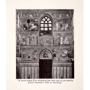  1912 Print Monreale Cathedral Palermo Sicily Italy Italia 