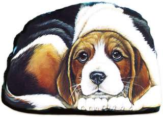   Dog PAPER WEIGHT Art Figure BEAGLE Leslie Anderson PUPPER PUPPY  