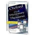   oxford american desk dictionary and thesaurus 