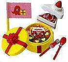 RARE Re ment Miniature Happy Birthday Lunch Box
