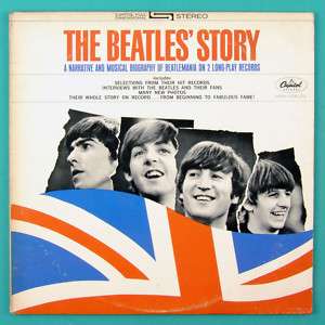 LP THE BEATLES STORY BEATLEMANIA CAPITOL RED LABEL USA  