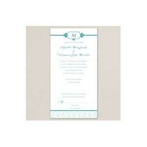  Exclusively Weddings Damask Seal and Send Wedding 