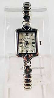   ORIGINAL PAUL JARDIN MOTHER OF PEARL FACE WATCH EXPANDABLE BAND  