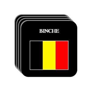 Belgium   BINCHE Set of 4 Mini Mousepad Coasters