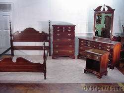18949Jamestown Sterling Solid Cherry Bedroom Set  