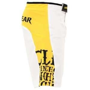  Clinch Gear Grease MMA Shorts   Yellow