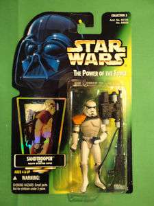 Star Wars Kenner Sandtrooper Action Figure Carded  