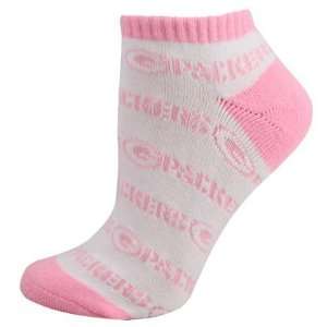  Green Bay Packers Pink Womens No Show Socks Sports 