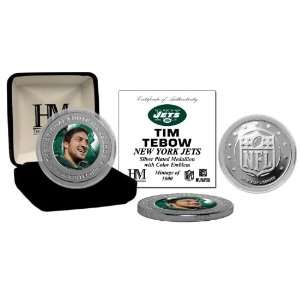  Tim Tebow New York Jets Silver Coin Sports Collectibles