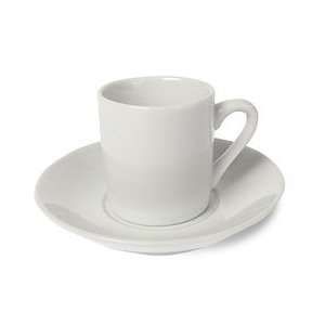  BIA Whiteware Espresso Cup & Saucer
