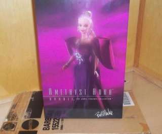 Bob Mackie Barbie The Jewel Essence Collection 1996 Amethyst Aura 